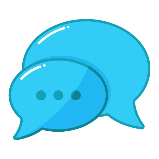 rozmowa Generic Blue ikona