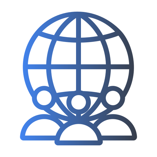 globalización Generic Gradient icono