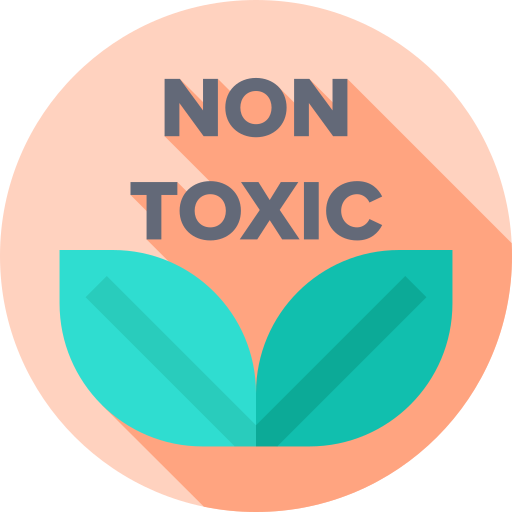 Nontoxic Flat Circular Flat icon
