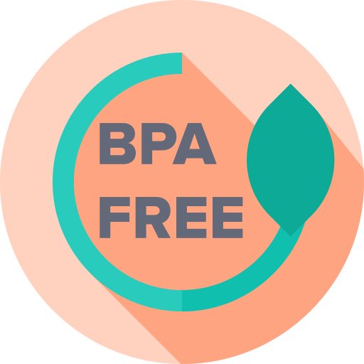 Bpa free Flat Circular Flat icon