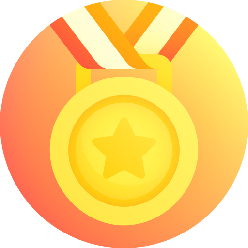 medaglia Gradient Galaxy Gradient icona