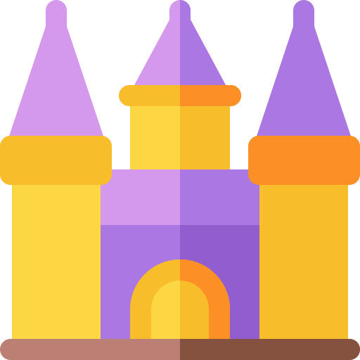 kasteel Basic Rounded Flat icoon