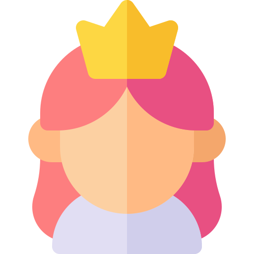 principessa Basic Rounded Flat icona