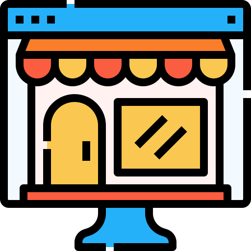 Ecommerce Linector Lineal Color icon