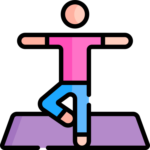 Yoga pose Special Lineal color icon