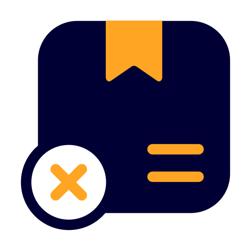 Delivery cancelled Generic Flat icon