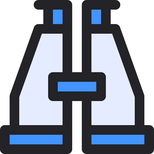 쌍안경 Generic Outline Color icon