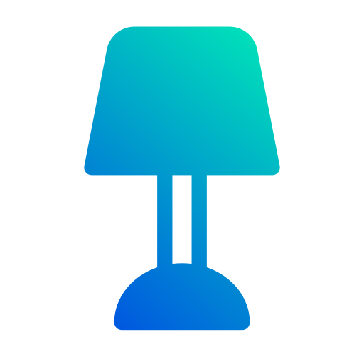 lamp bureau Generic Flat Gradient icoon