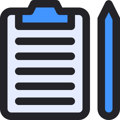 Clipboard Generic Outline Color icon