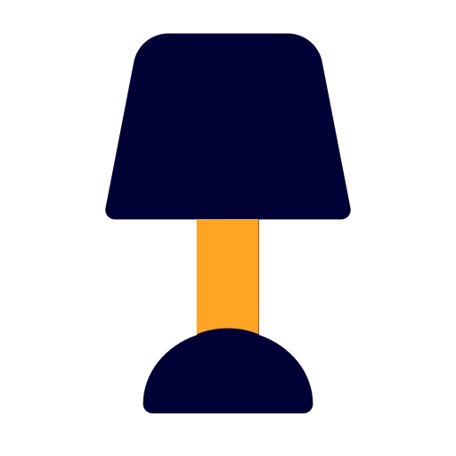 escritorio de lámpara Generic Flat icono