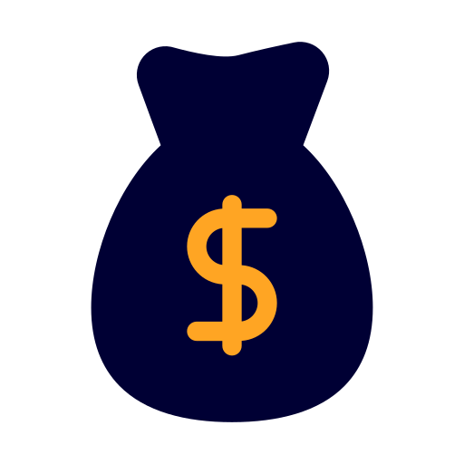 Money bag Generic Flat icon