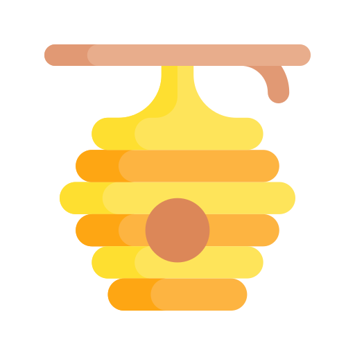 ミツバチの巣 Generic Flat icon