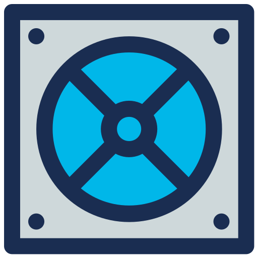 Cooling fan Generic Outline Color icon