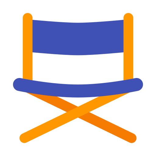 silla de directores Generic Flat icono