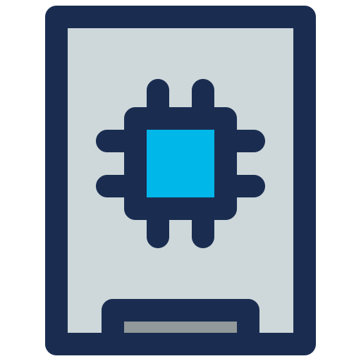 Solid state drive Generic Outline Color icon