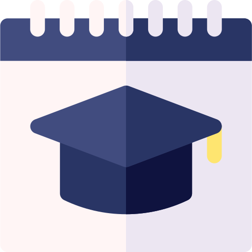 Semester Basic Rounded Flat icon