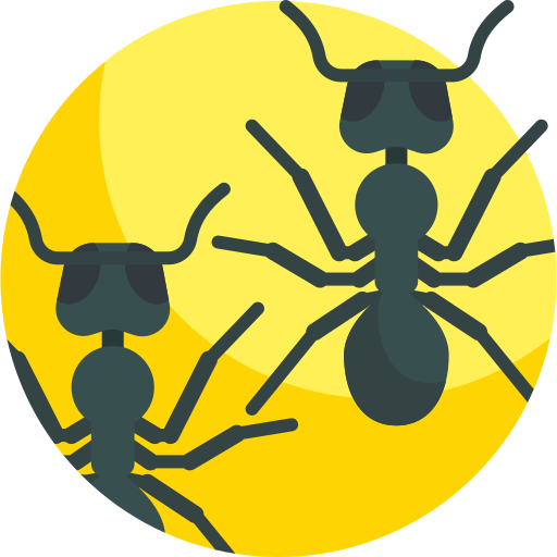 Ant Detailed Flat Circular Flat icon