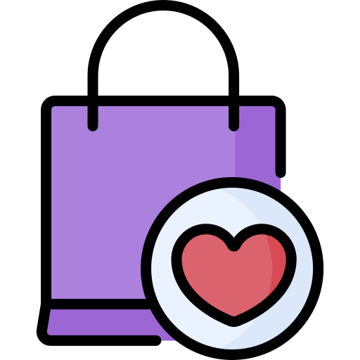 Shopping bag Special Lineal color icon