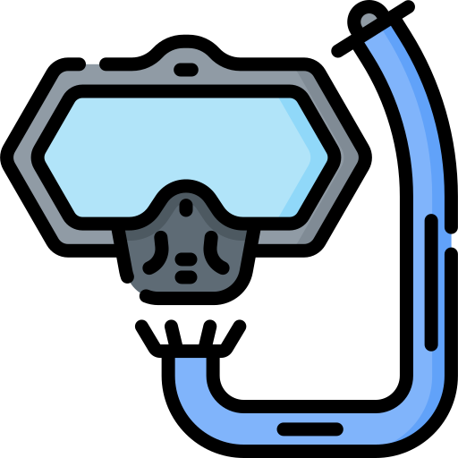 Diving glasses Special Lineal color icon