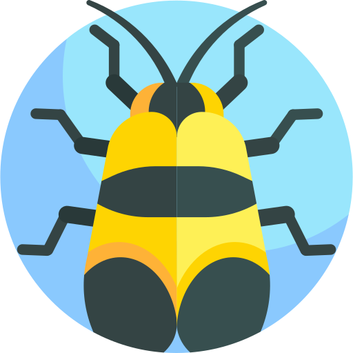 Insect Detailed Flat Circular Flat icon