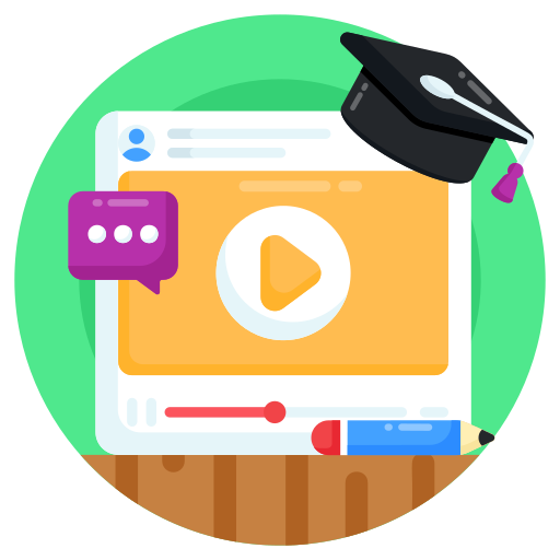 e-learning Generic Circular ikona