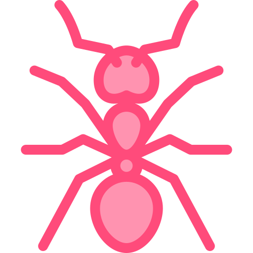 mrówka Detailed color Lineal color ikona