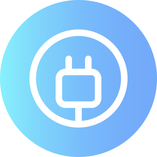 Charge Generic Flat Gradient icon