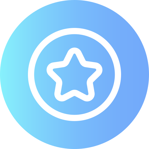 star Generic Flat Gradient icon