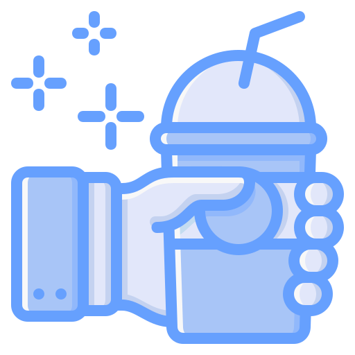 청량 음료 Generic Blue icon