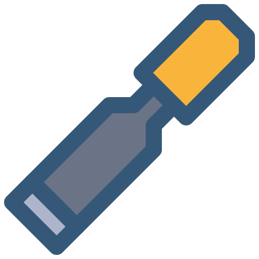 Chisel Generic Outline Color icon