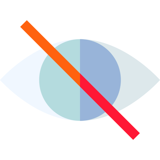 blind Basic Straight Flat icoon