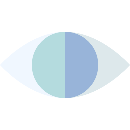 Cataract Basic Straight Flat icon