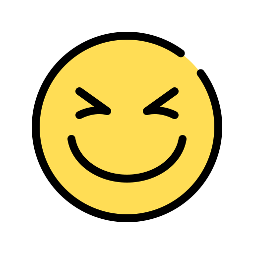 미소 Generic Outline Color icon