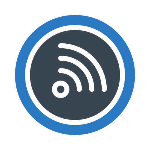 wlan-signal Generic Blue icon