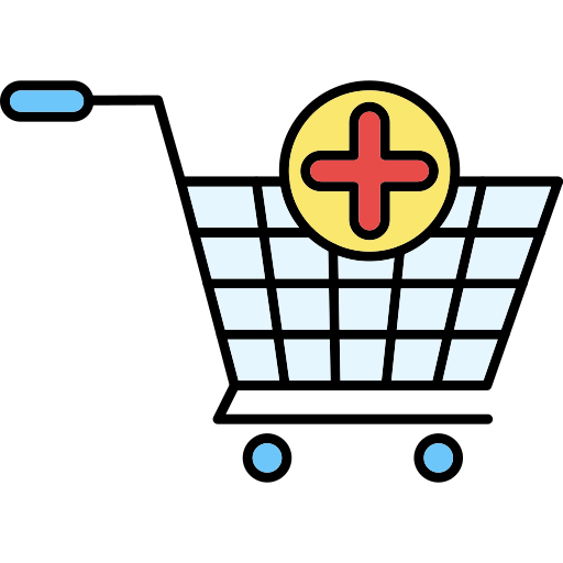 Add to cart Generic Thin Outline Color icon