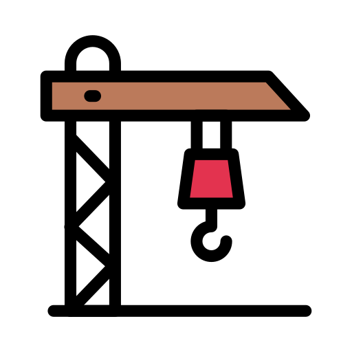 두루미 Vector Stall Lineal Color icon
