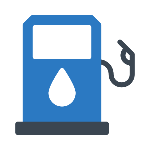 Gas station Generic Blue icon