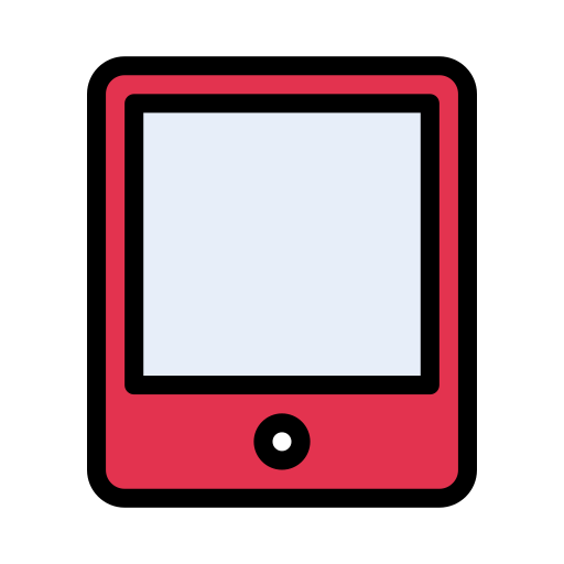 Touch screen Vector Stall Lineal Color icon