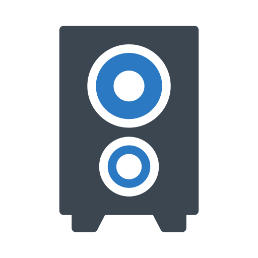 서브 우퍼 Generic Blue icon