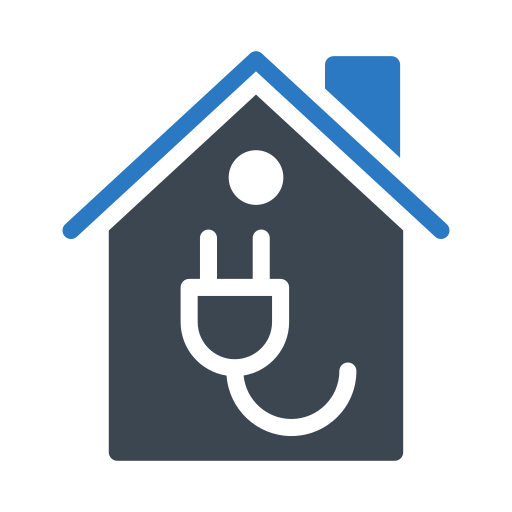 hogar ecológico Generic Blue icono