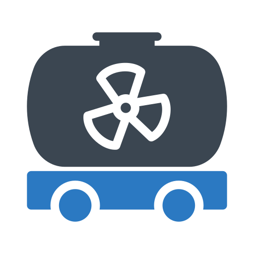 Fuel truck Generic Blue icon