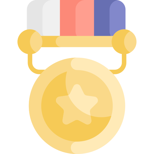 medal Kawaii Flat ikona