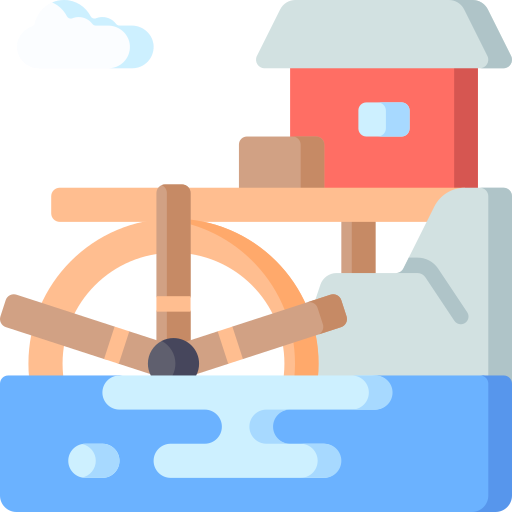 molino de agua Special Flat icono
