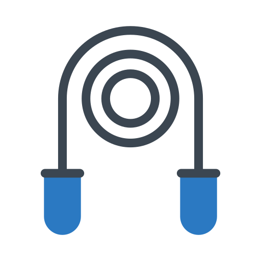 touwtjespringen Generic Blue icoon