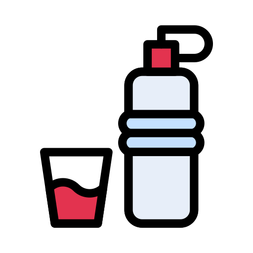 butelka Vector Stall Lineal Color ikona