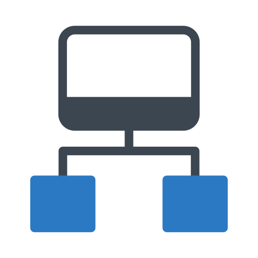 almacenamiento de datos Generic Blue icono