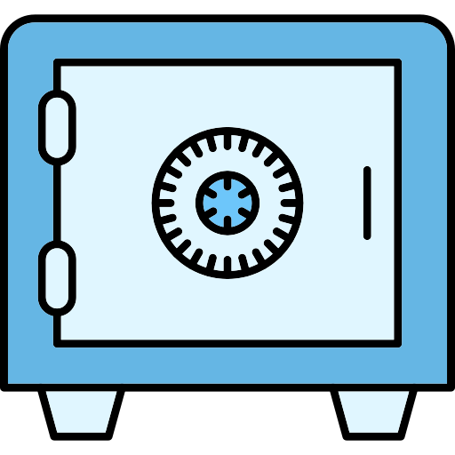 Vault Generic Thin Outline Color icon