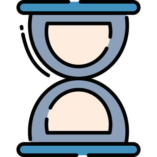 Hour glass Generic Outline Color icon