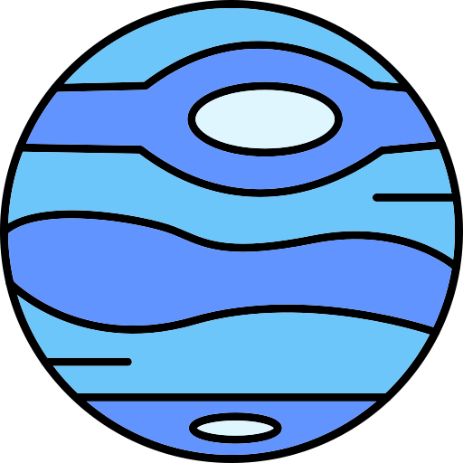 Neptune Generic Thin Outline Color icon
