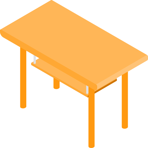 стол письменный Isometric Flat иконка